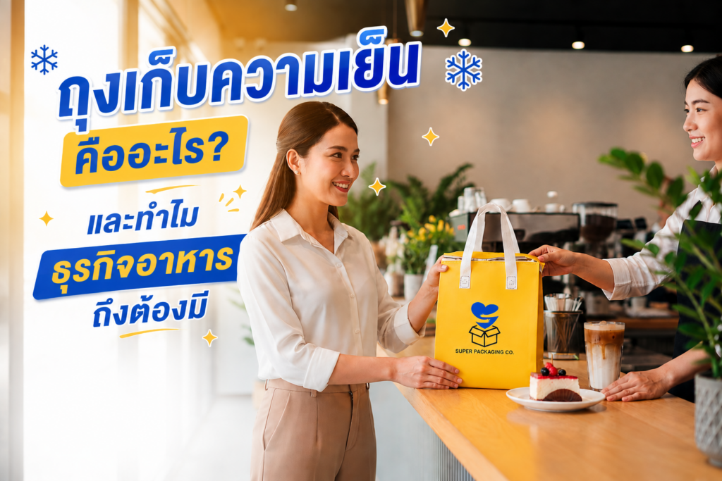 ถุงเก็บความเย็นคืออะไร? และทำไมธุรกิจอาหารถึงต้องมี